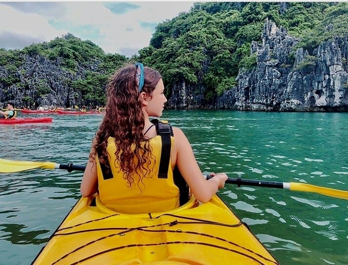 kayaking on the Bay